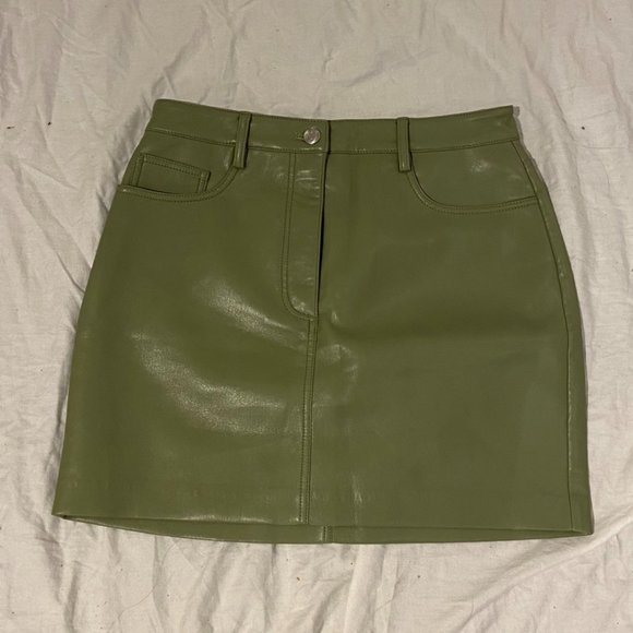 Wilfred vegan pleather skirt - Picture 1 of 2